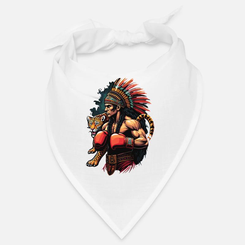 Guerrier IndigèneAvec Jaguar Bandana