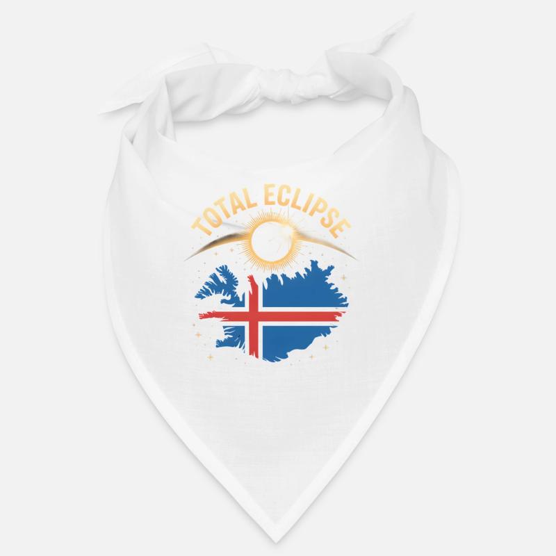 Total Solar Eclipse Iceland 2026 Bandana