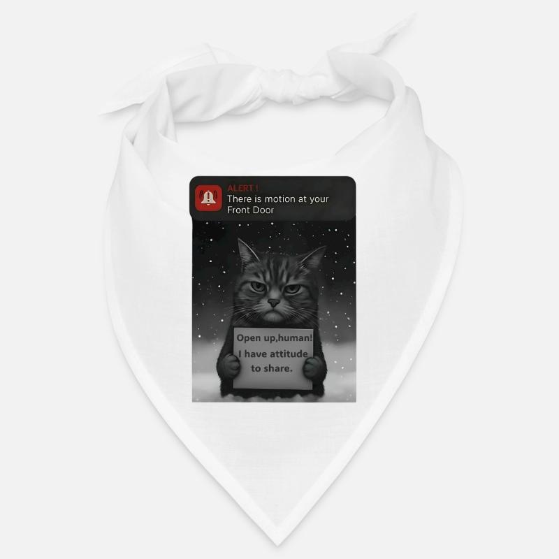 Cat a un message pour vous - Funnier Bandana