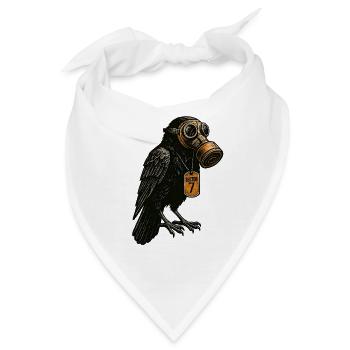 Untergrund - Raven Sector 7 - Bandana - Weiß - Vorne