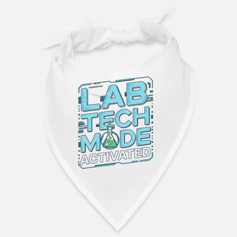 Lab Tech Mode Activated Medical Lab Phlebotomy Bandana