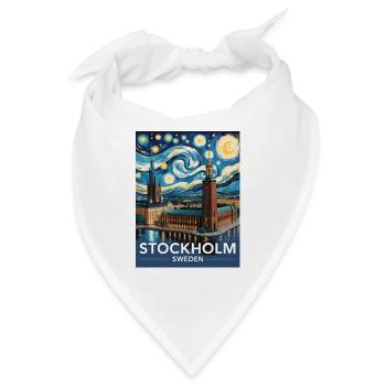 Stockholm - Bandana - Weiß - Vorne