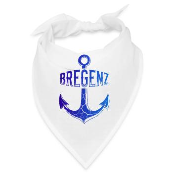 Anker Bregenz Bodensee Österreich - Bandana - Weiß - Vorne