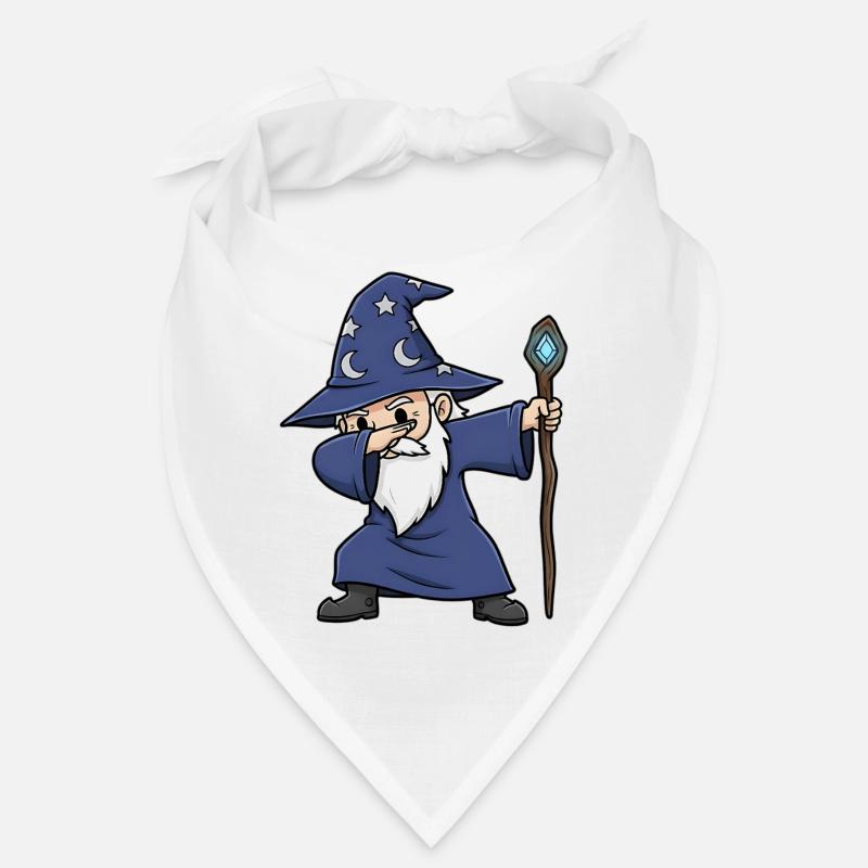 Dabbing Wizard – Lustiger Zauberer Design Bandana