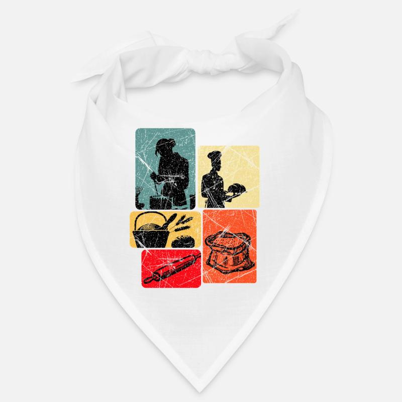 Baker Bakery Funny Saying Bread Gift Bandana