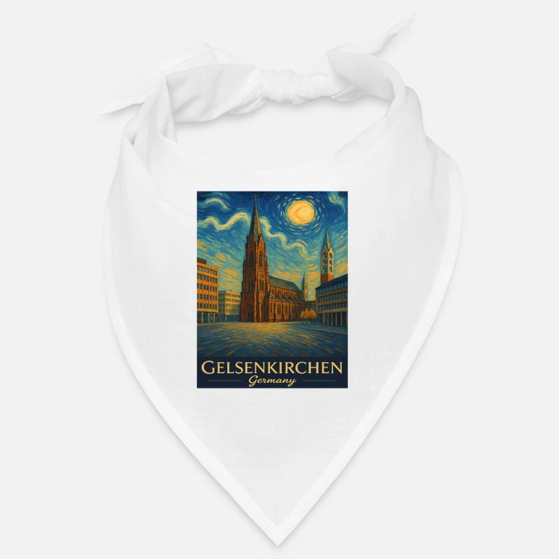 Cathédrale de Gelsenkirchen Ciel étoilé Bandana