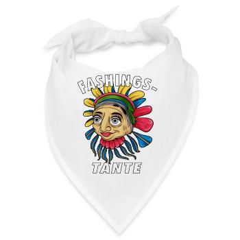 FASCHINGS TANTE - Bandana - Weiß - Vorne