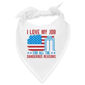 Elevator Mechanic - If I Pray You Should Too - Bandana - Weiß - Vorne