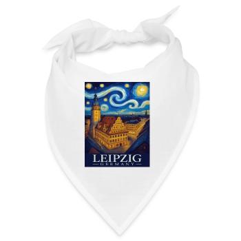 Leipzig - Bandana - Weiß - Vorne