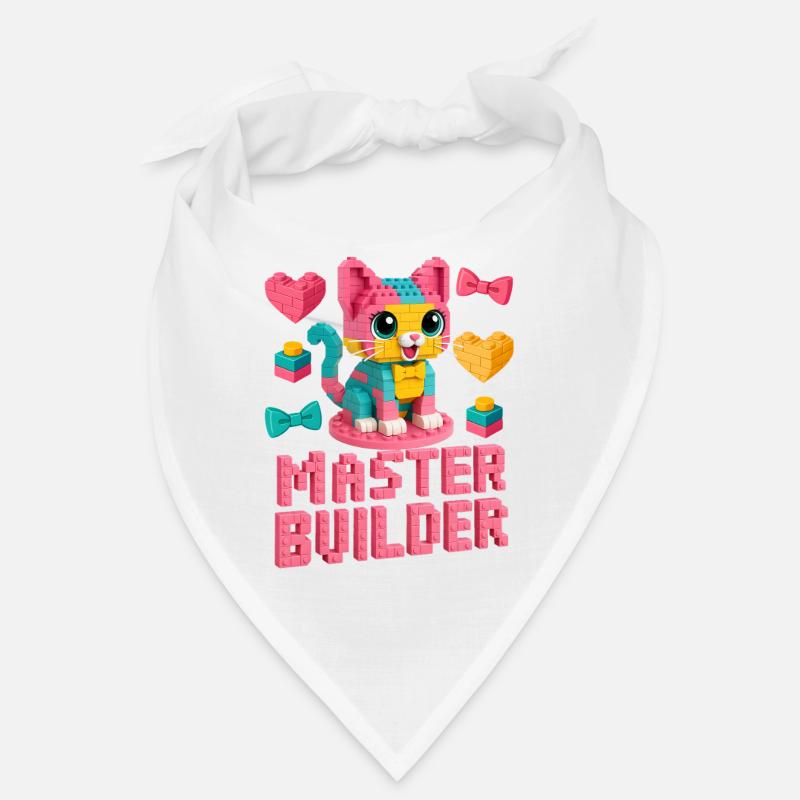 Master Builder Creative Brick Lover Block Building Bandana
