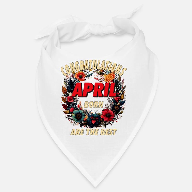 CONGRATULATIONS APRIL Bandana