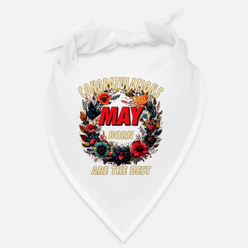 CONGRATULATIONS MAY Bandana