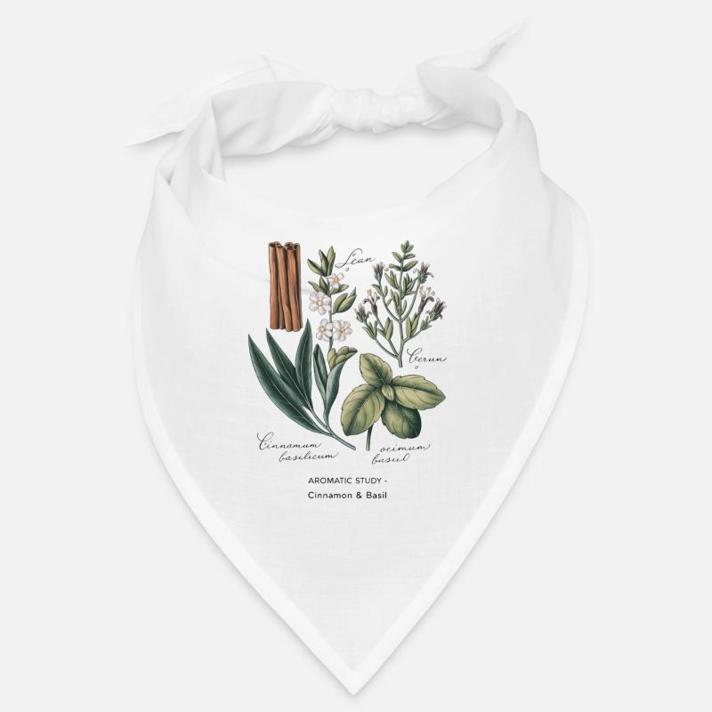 Art Botanique - Cannelle & Basilic Bandana