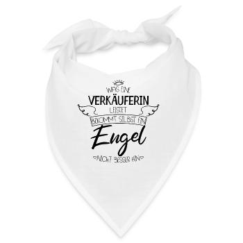 Beste Verkäuferin - Bandana - Weiß - Vorne
