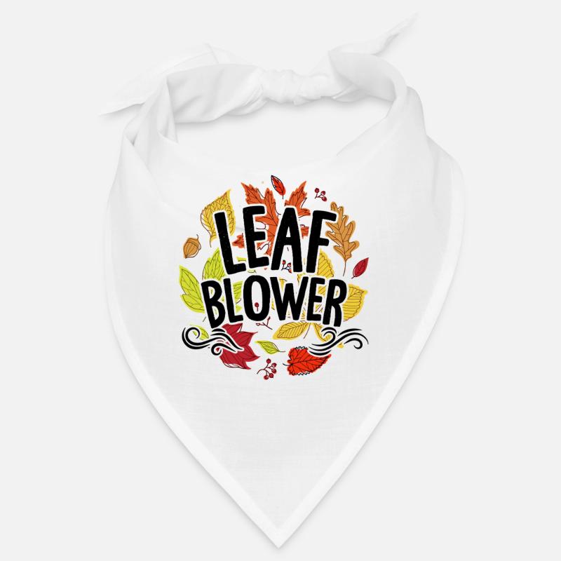 Leaf Blower Autumn Tee Bandana