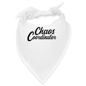 Die Chaos-Koordinatorin - Alles im Griff - Bandana - Weiß - Vorne