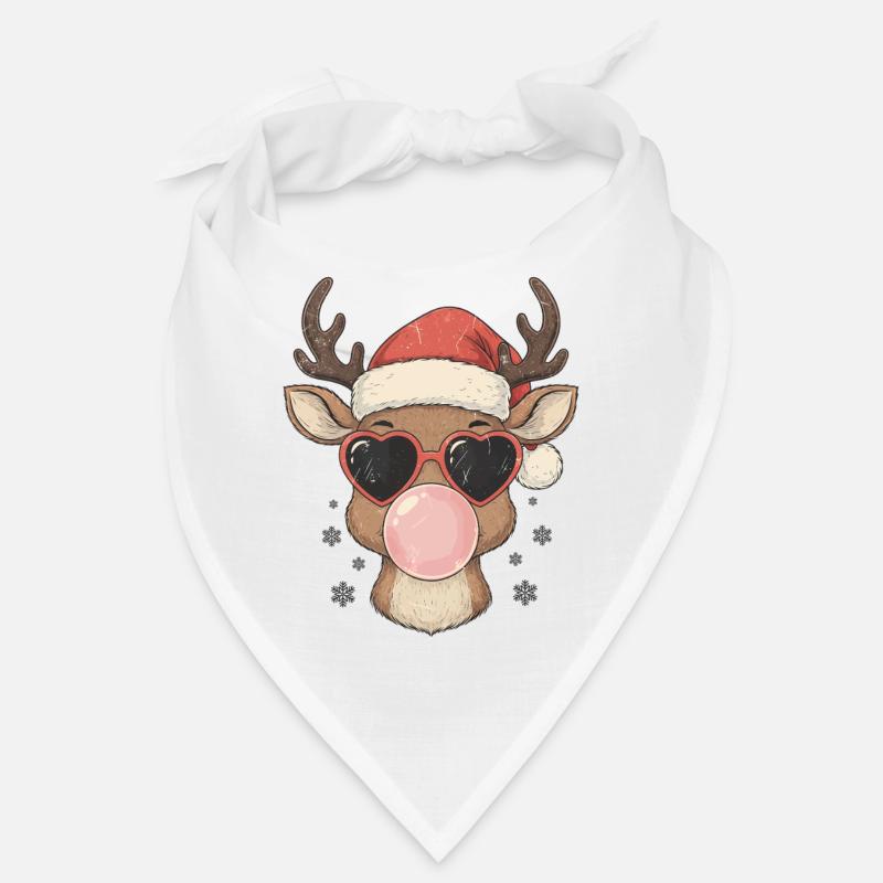 Reindeer Chewing Gum Bandana