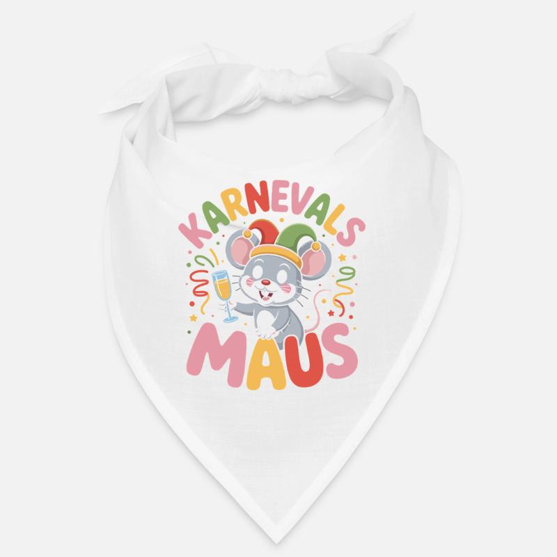 Souris de carnaval Souris de Cologne Souris de carnaval Bandana