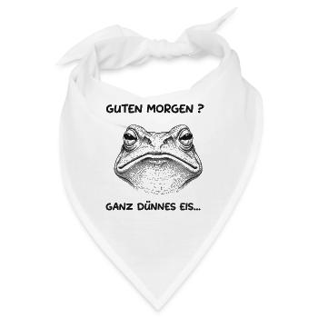 Dünnes Eis - Bandana - Weiß - Vorne