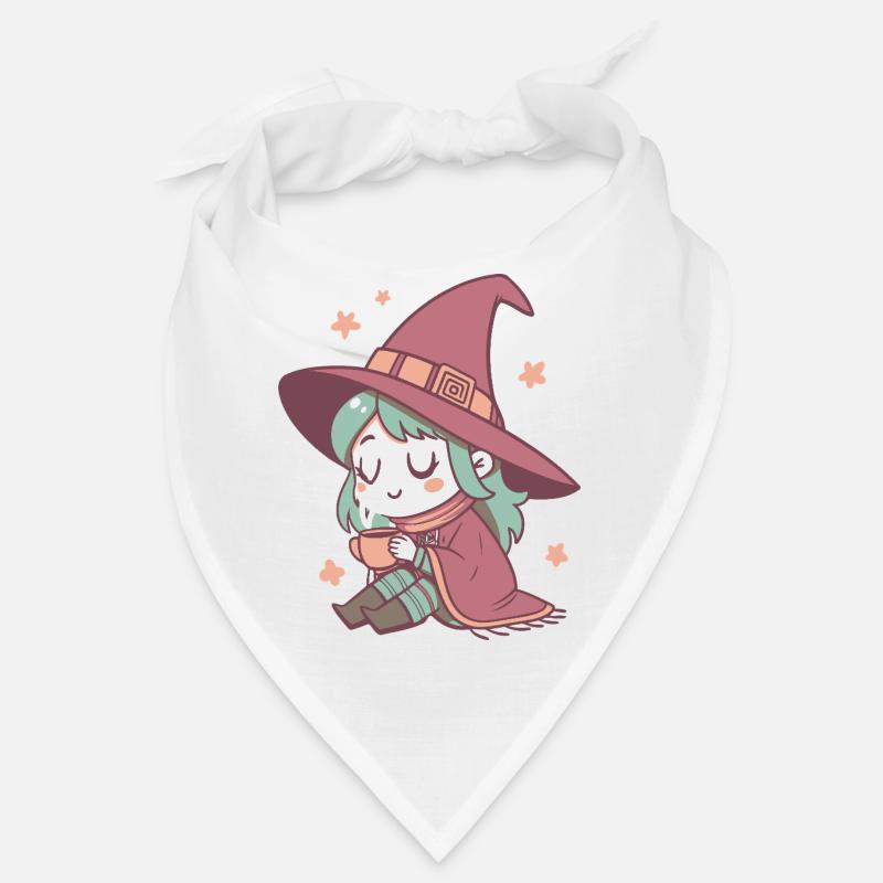 Witch Cozy with Pastel Tea Bandana