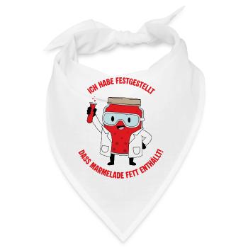 Laborjam Enthüllt Fett - Bandana - Weiß - Vorne