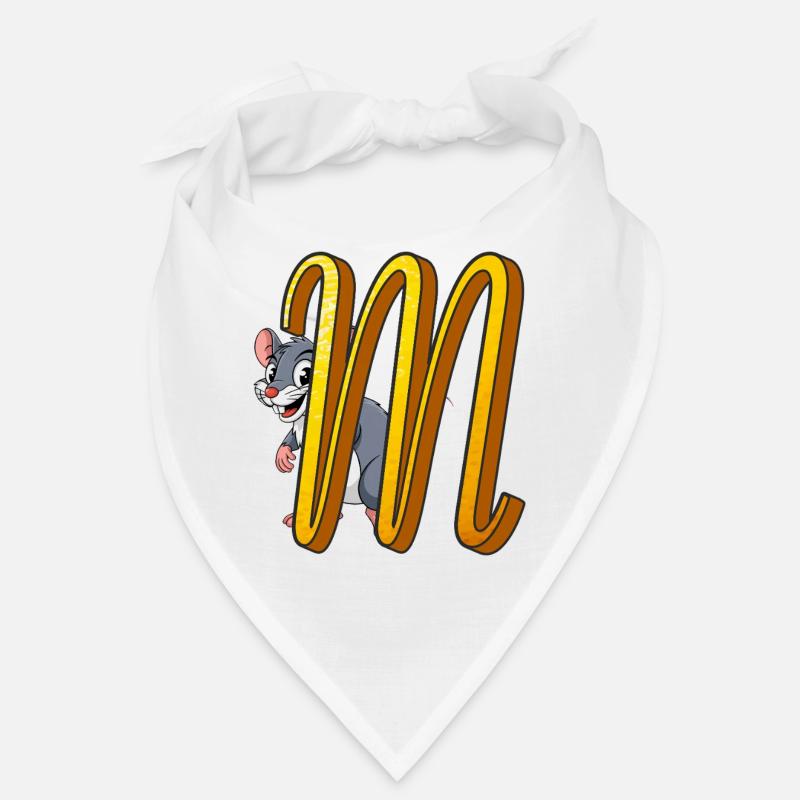 Letter M Bandana