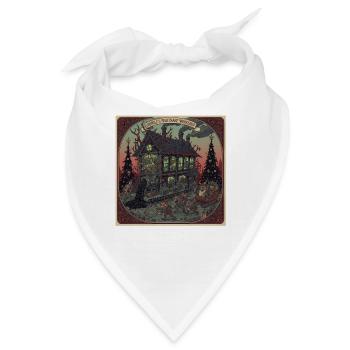 Horror Weihnachten Kringle Fabrik Wichtel Monster  - Bandana - Weiß - Vorne