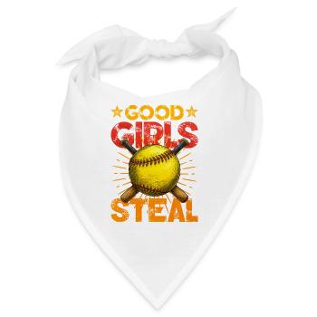 Softball - Bandana - Weiß - Vorne