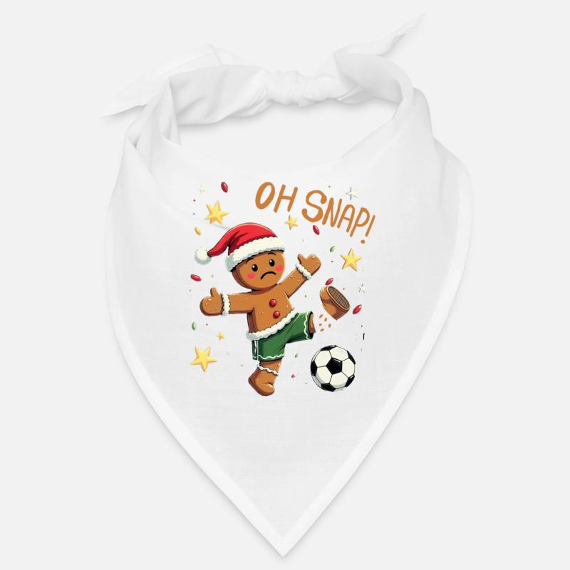 Lebkuchenmann Torjubel Santa oh snap Bandana