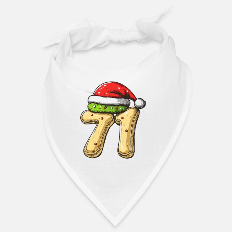 71 Numéro Biscuit Noël Bandana