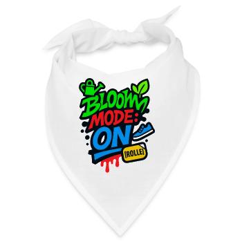 Bloom Mode On Streetwear Look Jetzt Bloom - Bandana - Weiß - Vorne