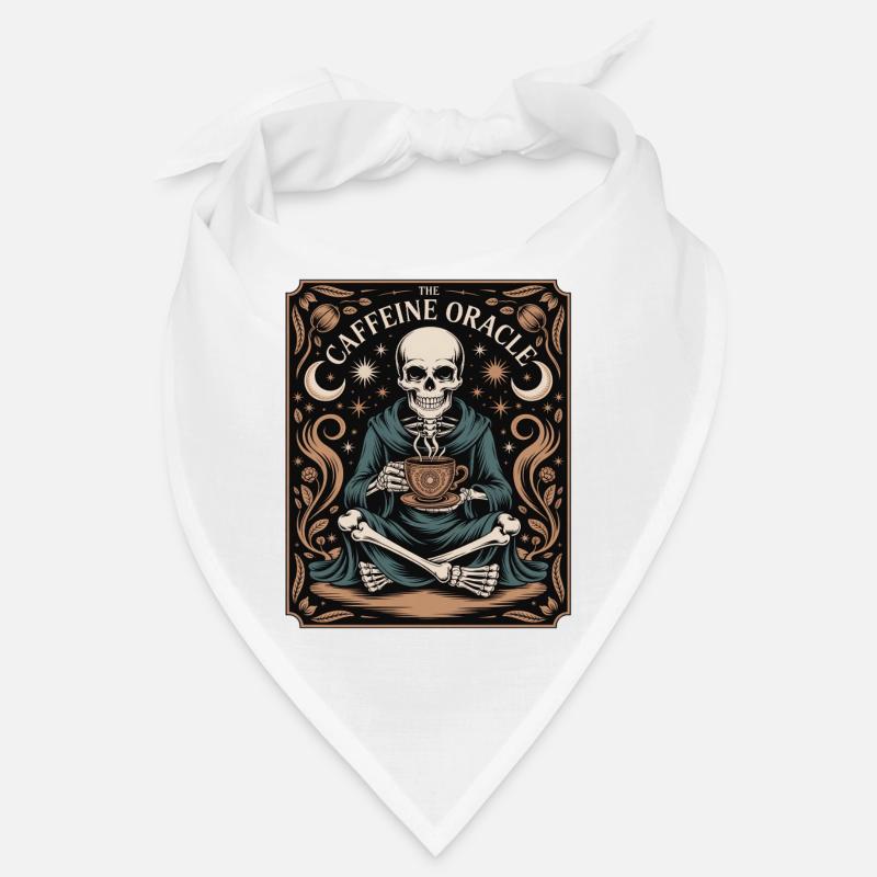 The Caffeine Oracle Skeleton Coffee Oracle Bandana