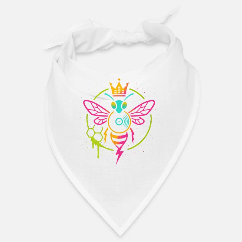 Neon Queen Bee, Electro Hive Beats Bandana