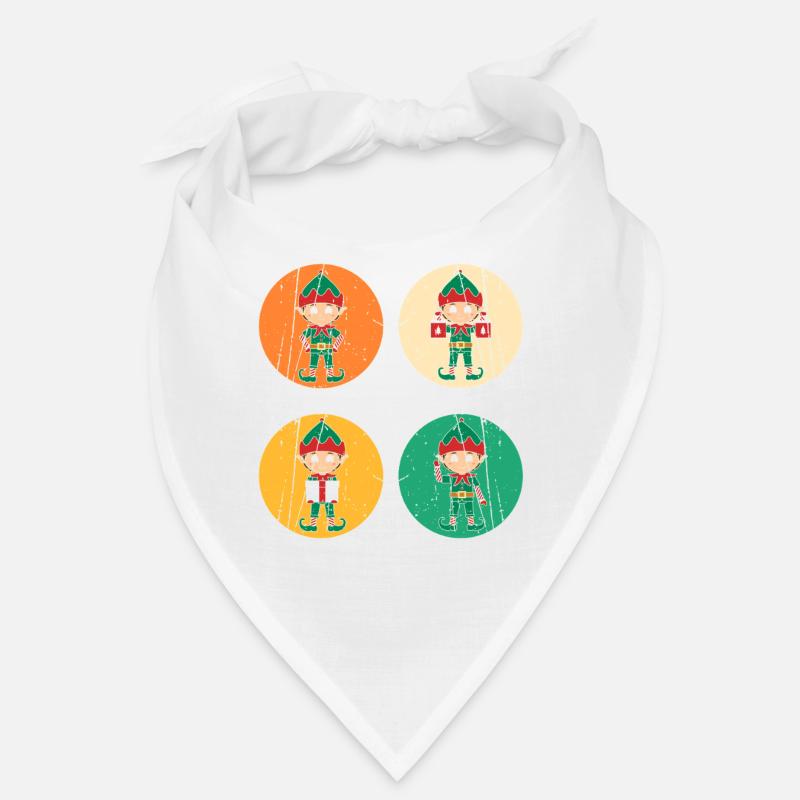 Noël Elfe de Noël Noël Bandana