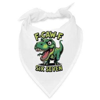 Dino F-Caw F Six Seven - Bandana - Weiß - Vorne