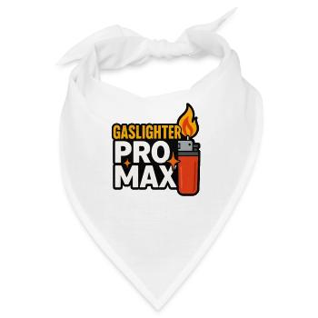Gaslighter Pro, lustiges Internet-Meme - Bandana - Weiß - Vorne