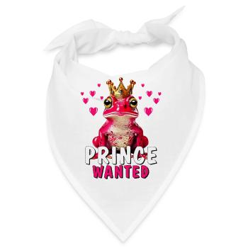 FROSCH PRINCE WANTED - Bandana - Weiß - Vorne