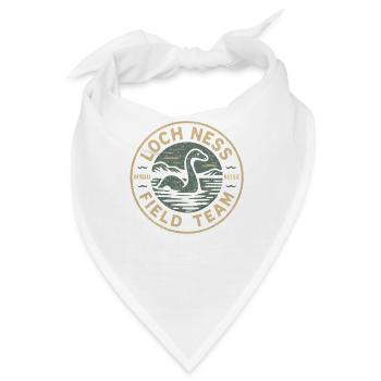 Loch Ness Feldteam Lustiges Kryptid Loch Ness - Bandana - Weiß - Vorne