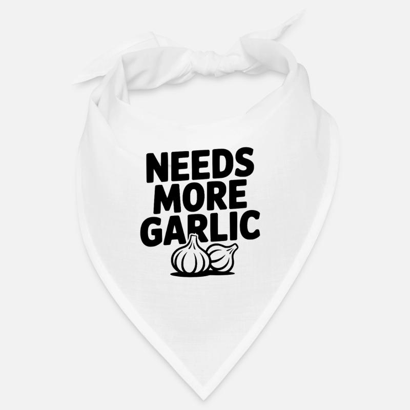 Needs More Garlic Bandana