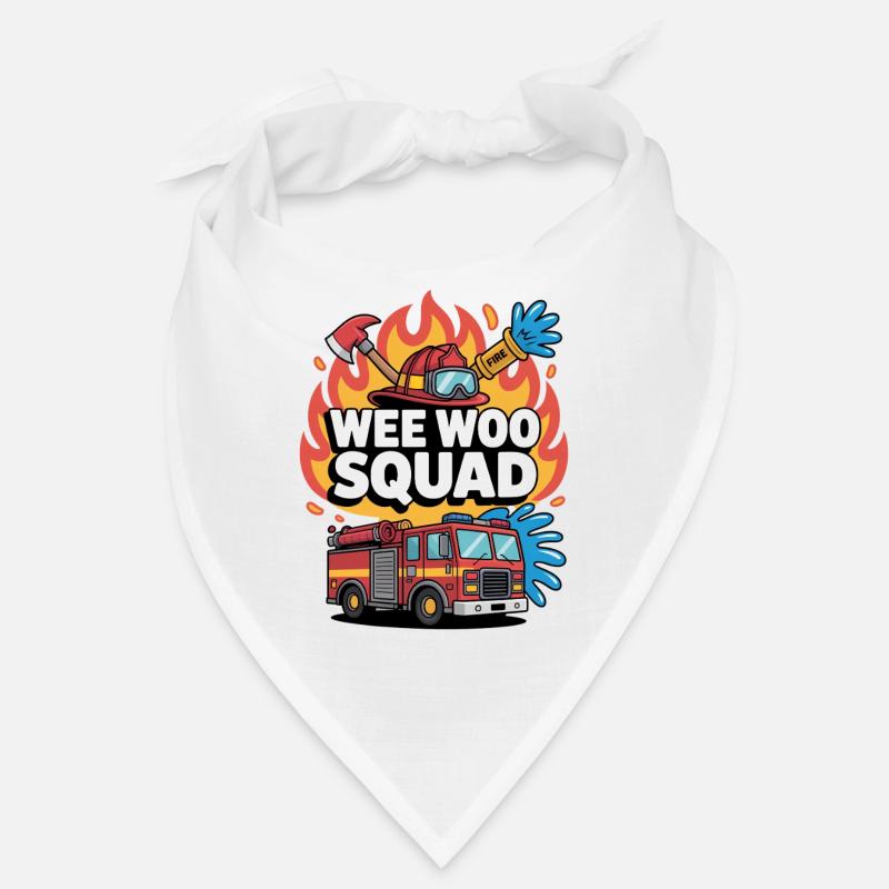 Pompier de l’escouade Wee Woo Bandana