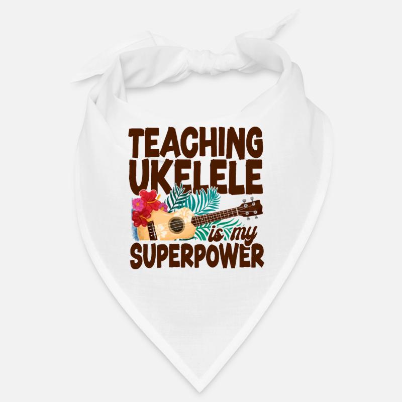 Hawaiian Ukulele Uke Teaching Bandana
