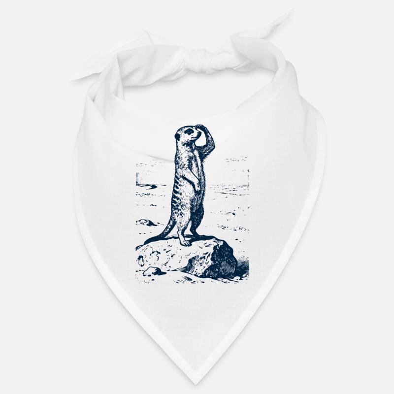 Erdmännchen Wache Bandana