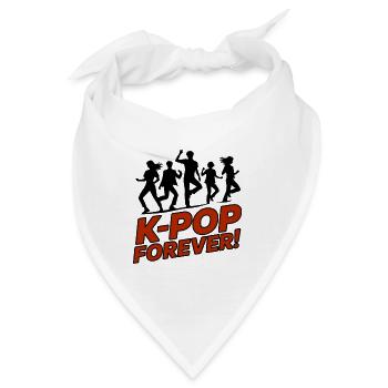 K-Pop Forever Tanzclub - Bandana - Weiß - Vorne
