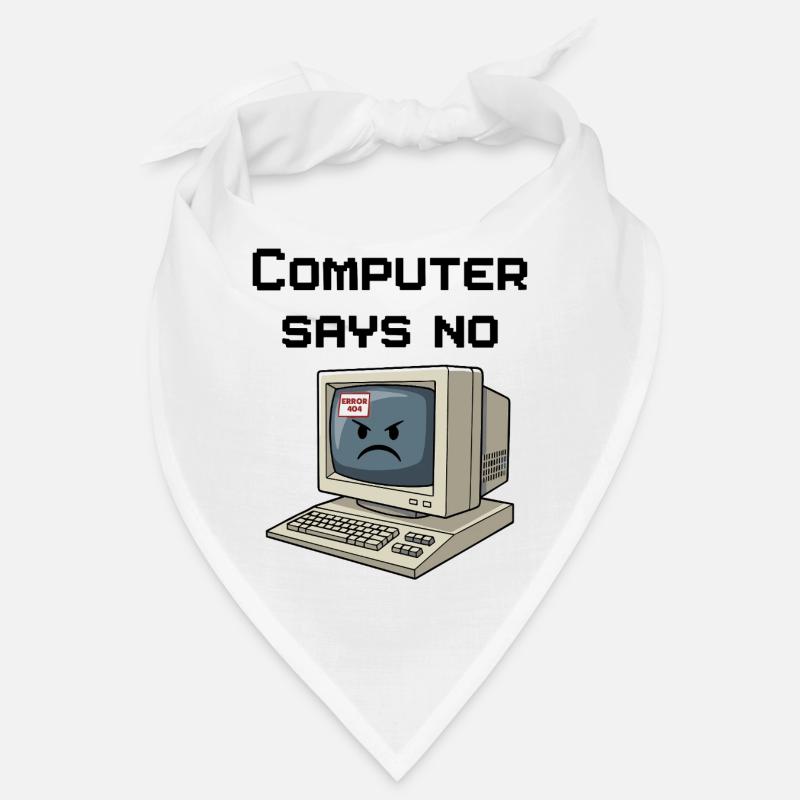 Retro Computer 404 Fehler Bandana