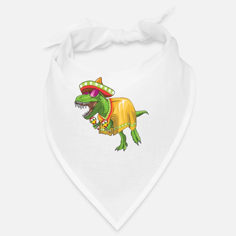 Sombrero de dinosaure Rawring Cinco De Mayo Funny TRex Bandana