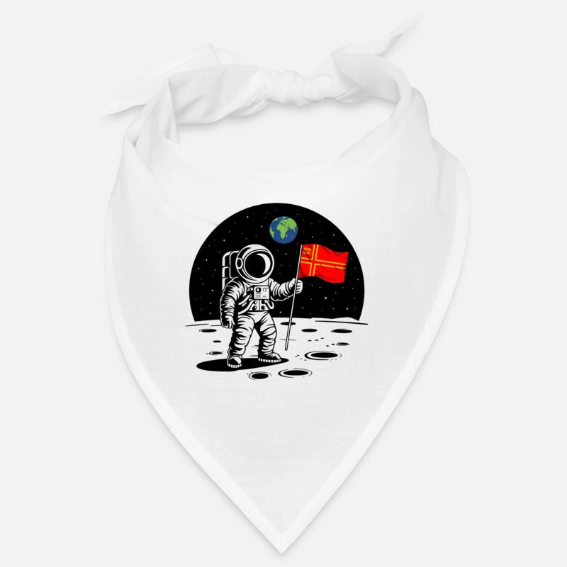 Norman Astronaut Normandy Pride Space Humor Bandana