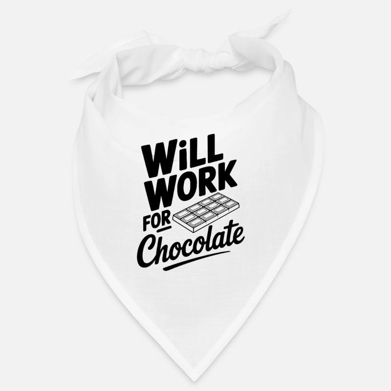 Ça marchera pour le chocolat Bandana
