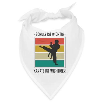 Kinder Karate Training Geschenke - Bandana - Weiß - Vorne