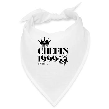 Chefin Edition 1999 Powerfrau 26 Jahre - Bandana - Weiß - Vorne