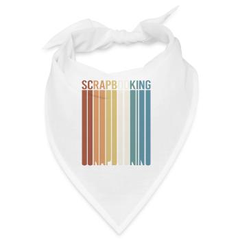 Scrapbooking Scrapbook - Bandana - Weiß - Vorne